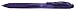 Pentel BL107V EnerGel-X Retractable Roller Gel Pen, .7mm, Violet Barrel/Ink, Dozen