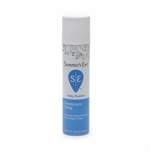 Summers Eve Deodorant Spray Baby Powder - 1 x 2 OZ