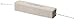 Uxcell a11111600ux0198 5 Piece 10W 50 Ohm 5% Ceramic Cement Power Resistor, 10 W