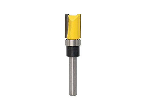 1/4" Diameter Flush Trim Pattern Router Bit Set Shank Top Bearing Milling Cutter AE 3Pcs/Set
