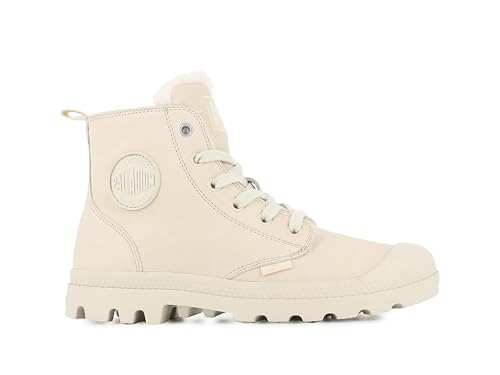 Palladium Damen Pampa Hi Zip Wool Sneaker Boots, Nude Brown, 43 EU