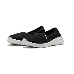PUMA Women's Adelina 2 Sneaker Ballet Flat, Black