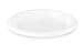 Plasti Plus Disposable Plastic White 7-Inch Heavy Weight Plates, 100 Count