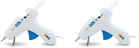 AdTech 0453 2-Temp Dual Temperature Hot Glue Gun Full Size, White (2-(Pack))