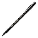 Pentel Pen Markers, Non Refillable, Fiber Tip, Fine Point, Black Color: Red (S360-102)