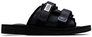 SUICOKE Men's OG056001 Black PVC Sandals