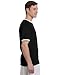 Champion Men's Tagless Short-Sleeve Ringer T-Shirt, black/white, Medium