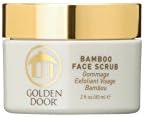 Golden Door Bamboo Face Scrub, 2 fl oz, Gentle exfoliating Bamboo Powder, Berry Seeds and Plant extracts Remove Dead Skin Cells for Smooth Even-Toned Radiant Complexion refines pores, Renew Dull Skin