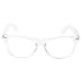 grinderPUNCH Crystal Clear Frame Lens Transparent Sunglasses Eyeglasses 2 Pack