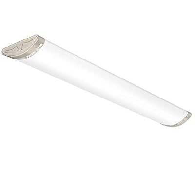 Buy Faithsail 4ft Dimmable Led Flush Mount Ceiling Lights 40w Led Wraparound 4800lm 4000k Neutral White 4 Foot Linear Led Light Fixture Flush Mount For Kitchen Office Utility Room Online In Turkey