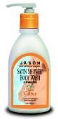 Jason Natural Products Citrus Satin Shower Body Wash, 30 Ounce -- 2 per case