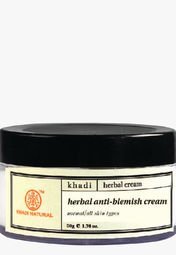 Khadi Natural Herbal Ayurvedic Anti Blemish Cream (50g)