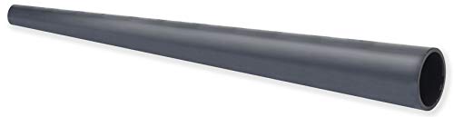 PVC Rohr PN10, Stange 1m x Ø 50mm, Qualität aus Europa, Menge: 4 Stück – Bild 3