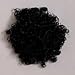 Curly Doll Hair .5oz-Black