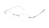 Scojo Gels Reading Glasses (Crystal, +2.50 Magnification Power)