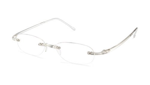 Scojo Gels Reading Glasses (Crystal, +2.50 Magnification Power)