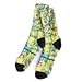 Airplane Chart Map Socks for Commercial Pilots and Plane Enthusiasts