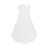 uxcell® 500ml Clear Plastic Laboratory Chemical Conical Flask Storage Bottle