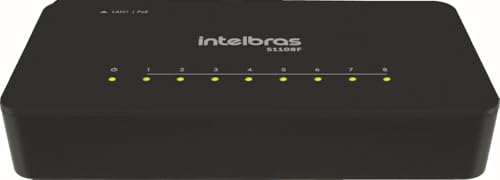 Switch Não Gerenciável 8 Portas Fast S1108f Intelbras