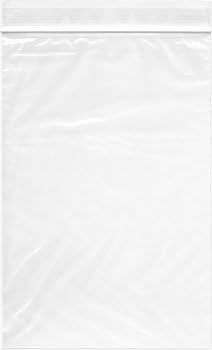 Durobags 100 Pcs Clear Self Sealing Lock Bags - Reclosable Plastic Poly Clear Bags 2Mil (6x9)