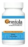 4 Bottles Graviola 500 mg, 100 Capsules, Positive Mood & Relaxation - Endorsed by Dr. Ray Sahelian, M.D
