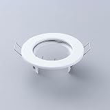 Hsthe Sea Set of 6 Recessed Light Frames Aluminium White 83 mm view 3