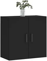 vidaXL Wall Cabinet, Artisan Oak, 60x31x60 cm, Floating Storage Unit view 4