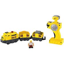 Fisher Price Geotrax Remote Control Set the Demolition Team Meet Knox and Nick