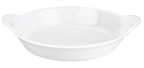 Pillivuyt 5-1/2 Porcelain Round Eared Dish