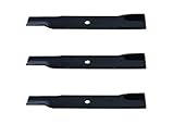 MowerPartsGroup (3) Hi-Lift Blades 48" Cut Fit Hustler Fas Trak Sport X-one 795757 Scag 482877