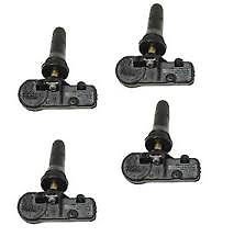 TPMS Sensors 4-Pack - 433Mhz Fit Chrysler Jeep Dodge Ram Replacement