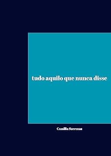 Livro tudo aquilo que nunca disse