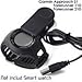 Wireless Phone Charger Duo Watch Charger Pad 2in1 Qi Wireless Fast Charger for iPhone X/Xs/XsMax/XR/8/8Plus Galaxy S8/S9/Plus Note8/Note9 Galaxy Watch 42mm/46mm Gear S3 S5 (Gray)