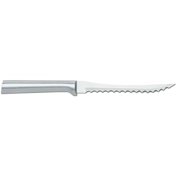Rada Cutlery Tomato Slicing Knife – Stainless Steel Blade With Aluminum Handle Made in USA, 8-7/8 Inches