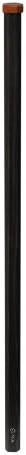 Lacrosse Shaft, Stick, Handle: Blackfeet Solid Ash Wood Attack MEDIUM - Lunar Eclipse (espresso) …