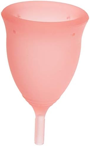 Menstrual Cups Reusable HMIAO Period Cups Made from Medical Grade Silicone Alternative for Tampons and Pads Promise Healthier Period with Portable Case (Red, Large)