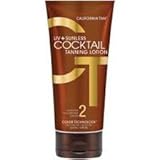 California Tan UV+ Sunless Cocktail Tanning Lotion, 6 Ounce