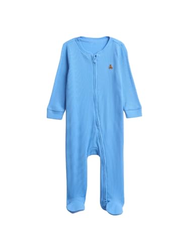 GAP baby-boys Two Way Zip Footed One-piece Outfit