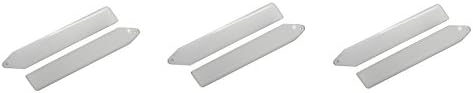 KBDD Blade Nano CP X / CP S Pure White Extreme Edition Main Rotor Blades - 3 Sets #5300