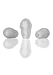 Perfect Fit Kiss-X Clear FTM/Clitoral Stimulator, 1 Count