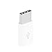 USB C Adapter to Micro USB [6 Pack], Converts USB Type C (Male) to Micro USB (Female) Syncing and Charging Compatible Galaxy Note 8 S8 Plus Google Pixel 2XL MacBook Pro and More,(White
