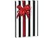 Trendy Brand New Black & White Stripes Wrap Wrapping Paper Roll 16 Foot