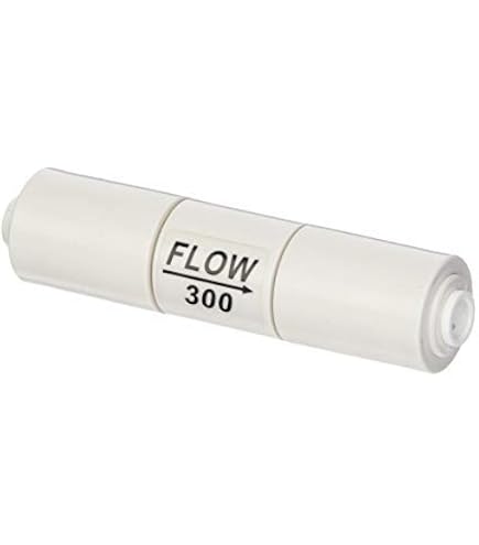 50GPD Flow Restrictor 300CC 1/4\" Quick Connect For RO Reverse Osmosis...