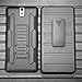 Cocomii Robot Armor Sony Xperia C5/C5 Ultra Case New [Heavy Duty] Premium Belt Clip Holster Kickstand Shockproof Bumper [Military Defender] Full Body Rugged Cover for Sony Xperia C5 (R.Black)
