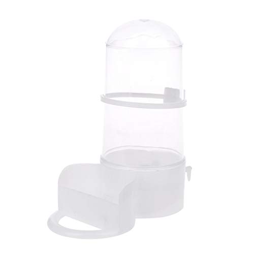 Qupida Bird Animal Occasionally Filing Waterer Clip for Aviary Parrot Crochet Cockatiel Non-Spoilers Bird Feeder Farm Equipment