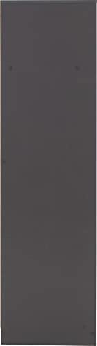 Seconique Malvern Trio Set Grey 2 Door Wardrobe & 3 Drawer Bedside view 3