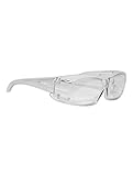 Magid Safety Y22CFAFC Gemstone Diamond OTG Anti-Fog Coating Visitor Safety Glasses with Lens, Standard, Clear (One Pair)