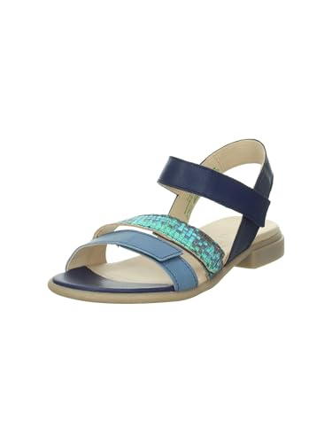 Think! Sandali da donna Kamaa con fodera in pelle, Indigo Kombi 8000, 40 EU