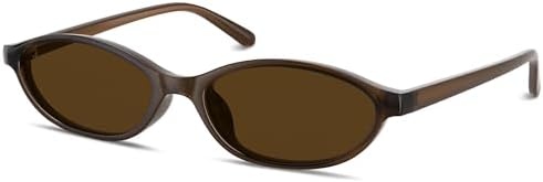 Amazon.com: YMRFW Retro Oval Cat Eye Sunglasses for Women  display picture 1