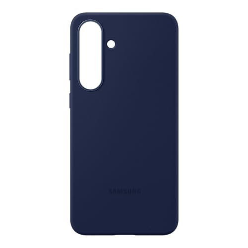 Samsung Silicone Case EF-PS731, Hülle für das Galaxy S25 FE, Smartphone-Cover, Handy-Hülle, Silikon, Schutz Case, stoßfest, dünn und griffig, Dark Blue